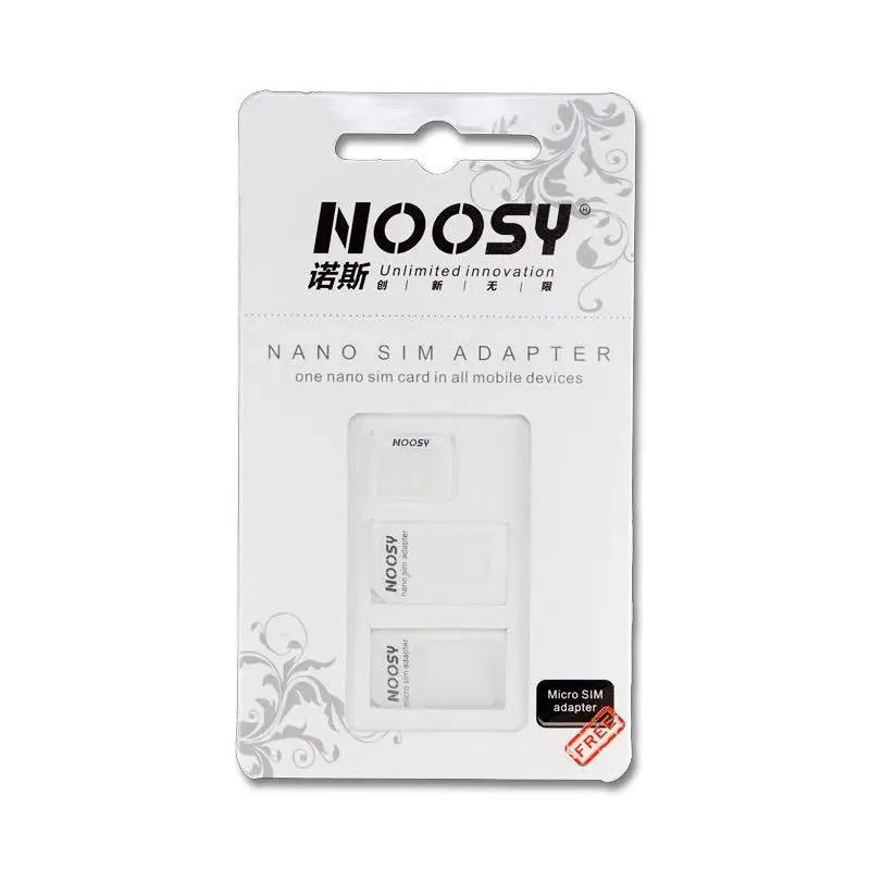 4 in 1 card Adapters+Micro Sim+Stander Sim Card SIM Card Tools For iPhone For Samsung For xiaomi