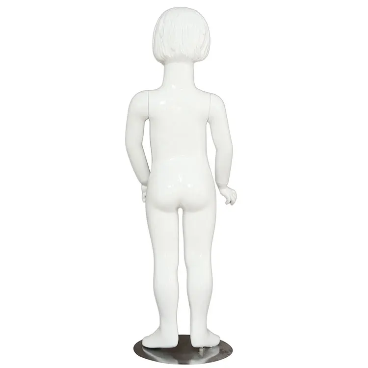 Cute full body plastic child mannequin for wholesale