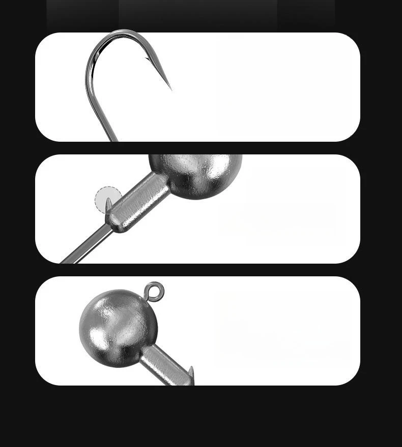 Wholesale 33pcs Worm Bait Kit Silicone 7cm T Tail Soft Fishing LureHead Hook Fiss And 5g Jig Lead hing Tackle