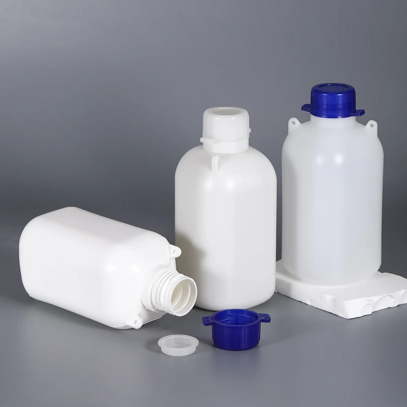 Wholesale 750ml Empty Square HDPE Chemical Reagent  Fuel Oil Sampling Bottles