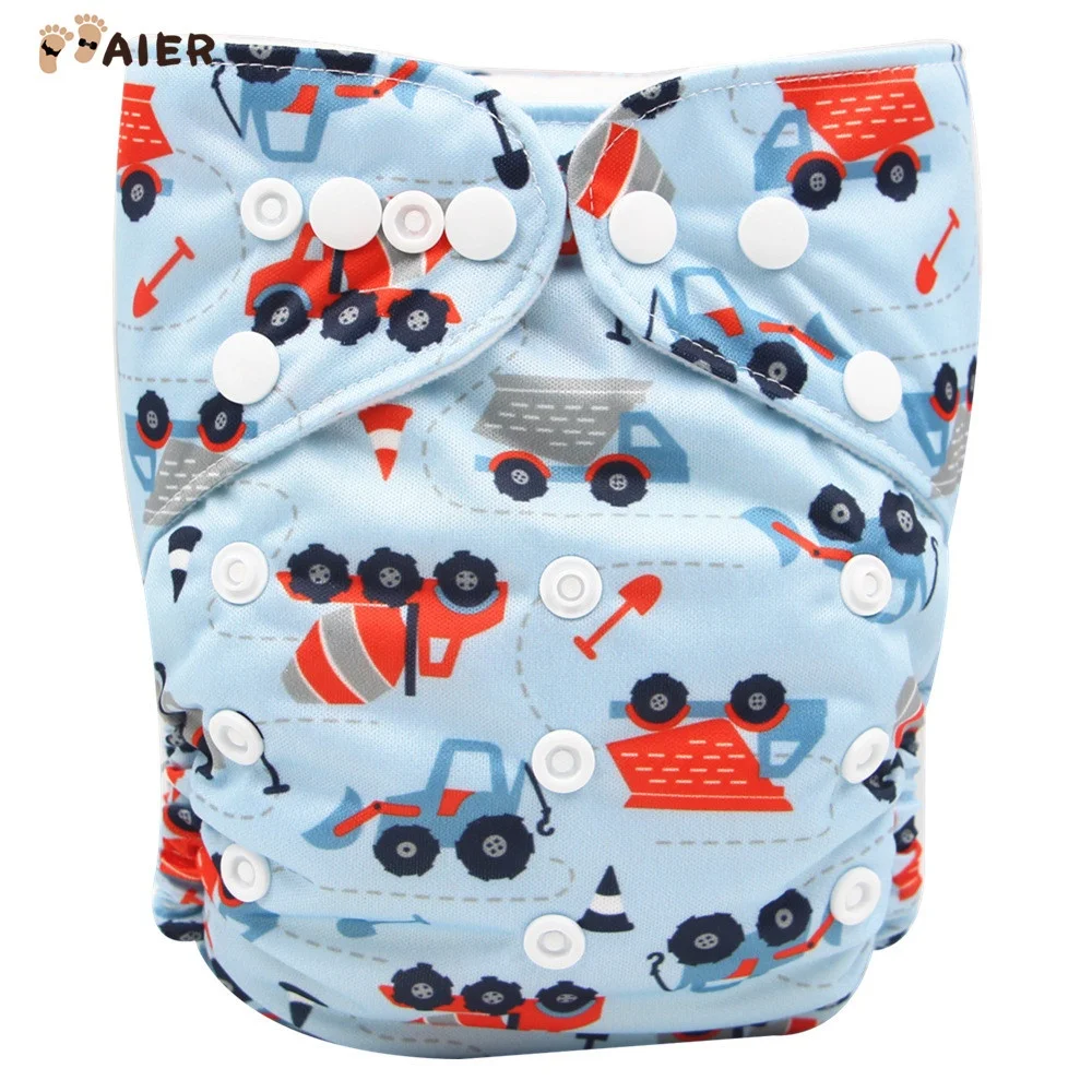 
Aier One Size Adjustable Washable Reusable Diapers Baby boy Cloth Diapers 