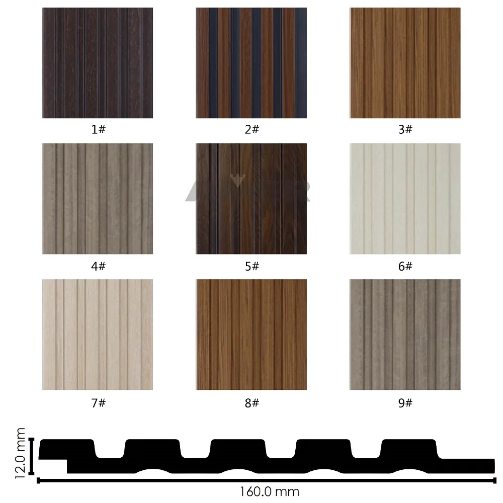 300mm interior wall boards decorations home marble pvc sheet 3d wpc building material mould acoustic wood ps wall decor panel