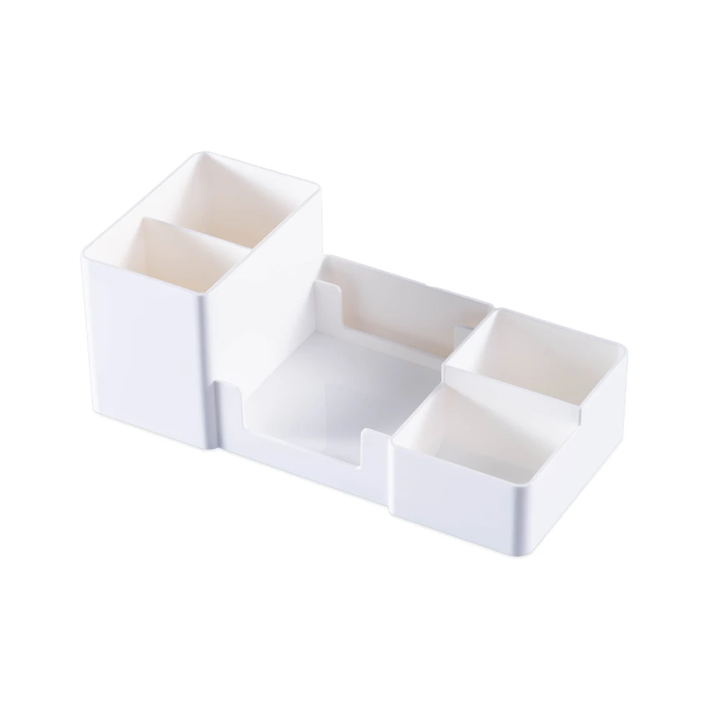 Индивидуальный Логотип Настольный ящик для хранения карандаш держатель ручки кисти для макияжа для канцелярских принадлежностей, туалетный столик, дома