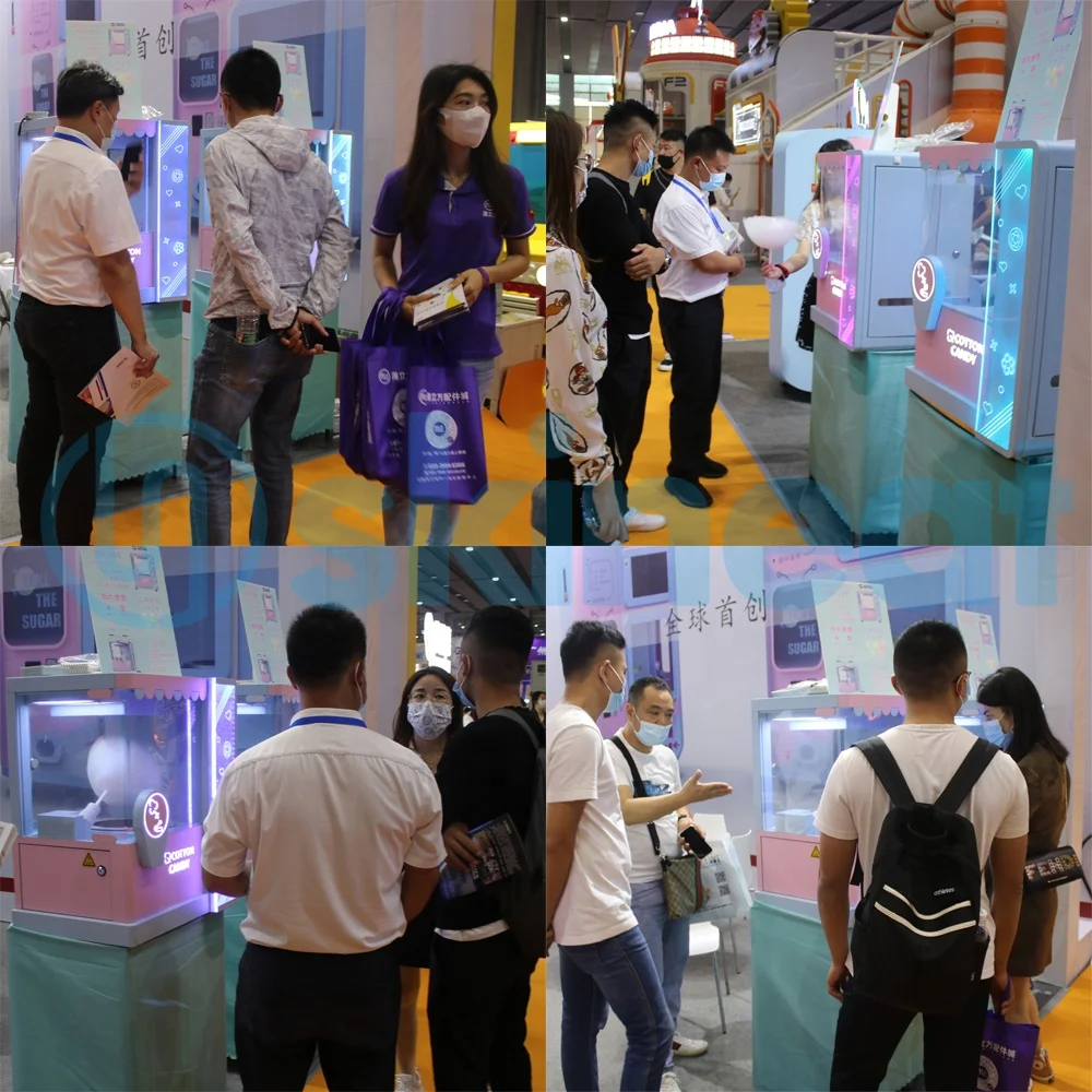 Commercial Homeuse Automatic Gas Professional Buy Machine Cotton Candy Cotton Candy Snack Machines