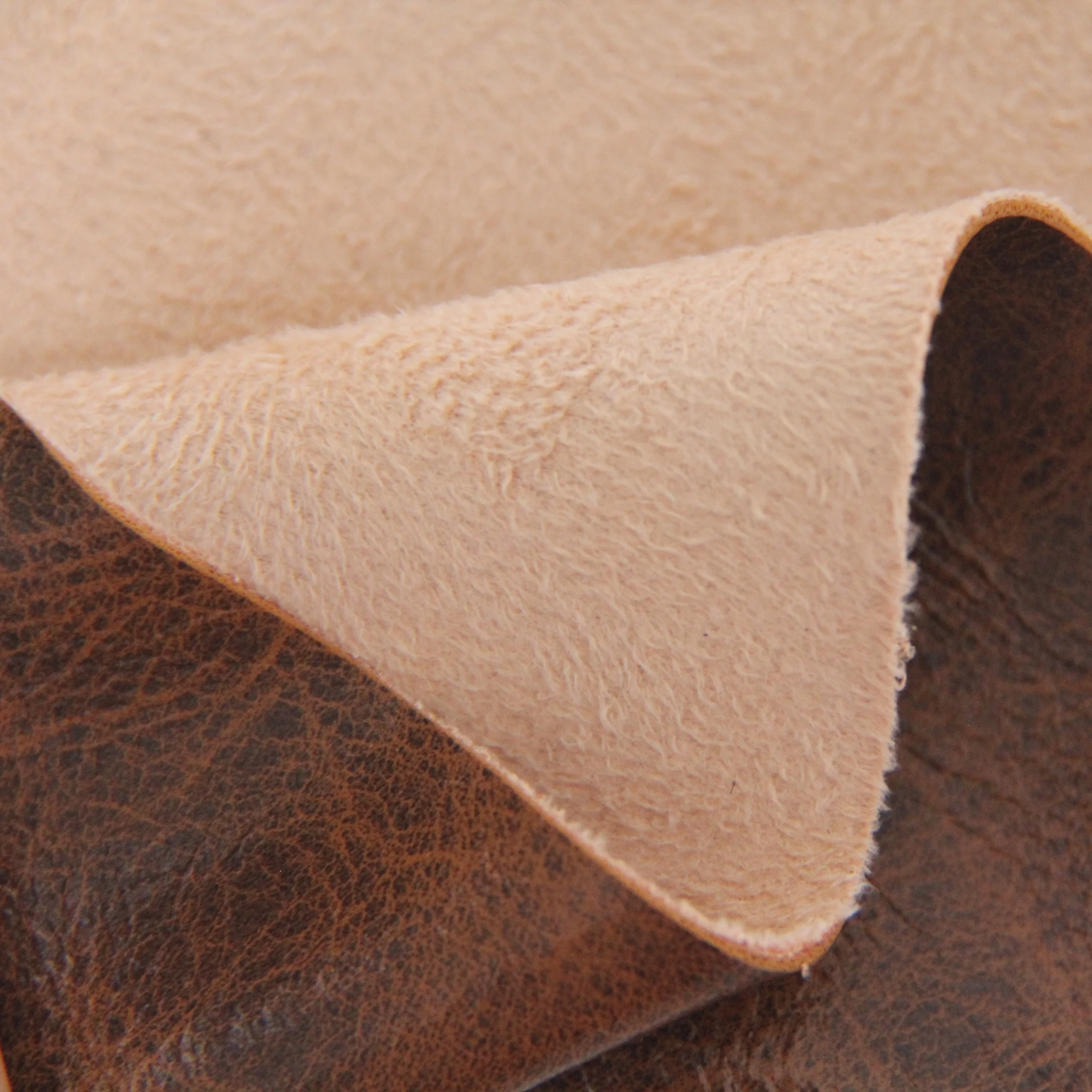Hard-wearing Oil Surface Imitated Suede Microfiber Sofa Pu Faux Leather