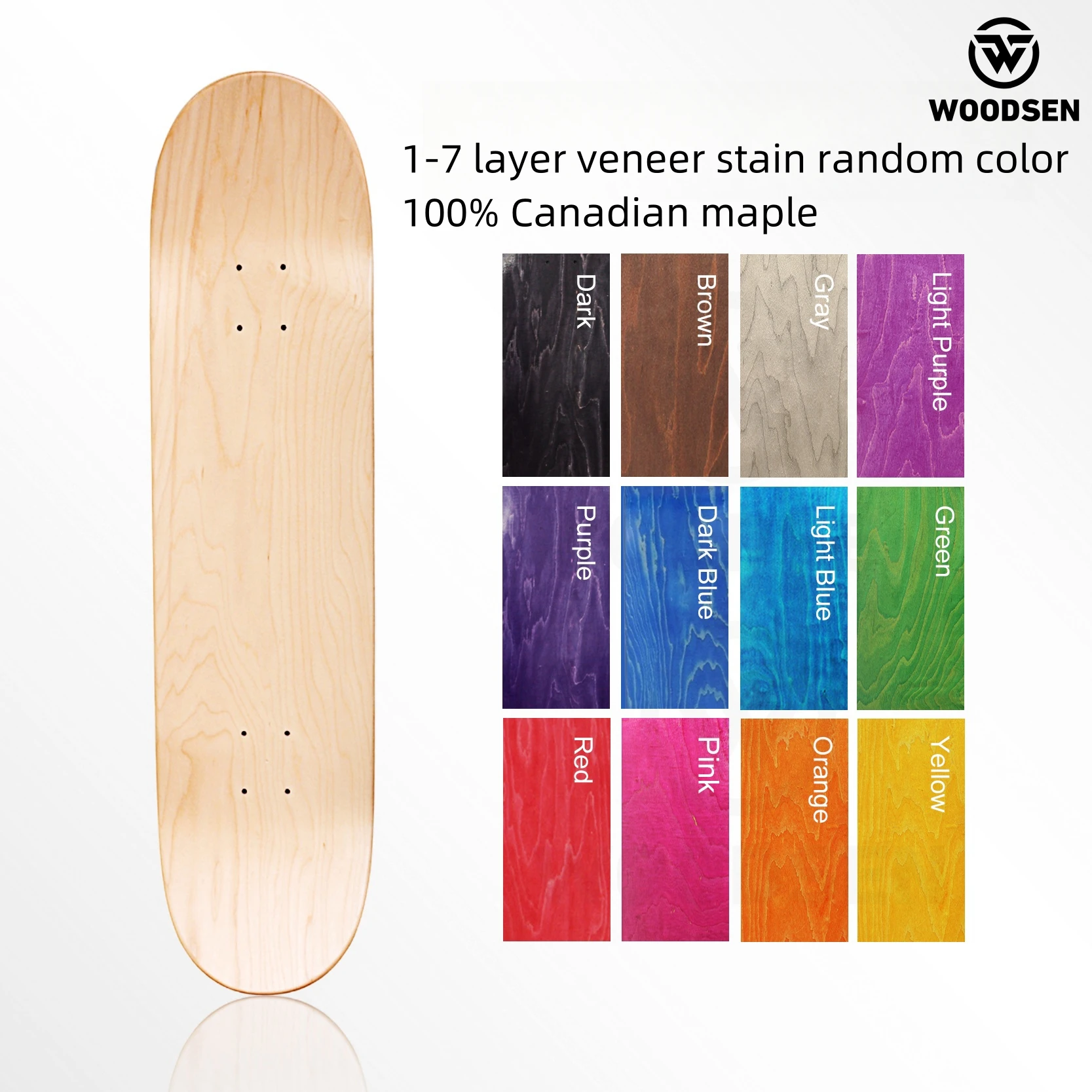 Chinese custom skateboard set up 7.75 8.0 blank 8 layers maple complete skate board for child