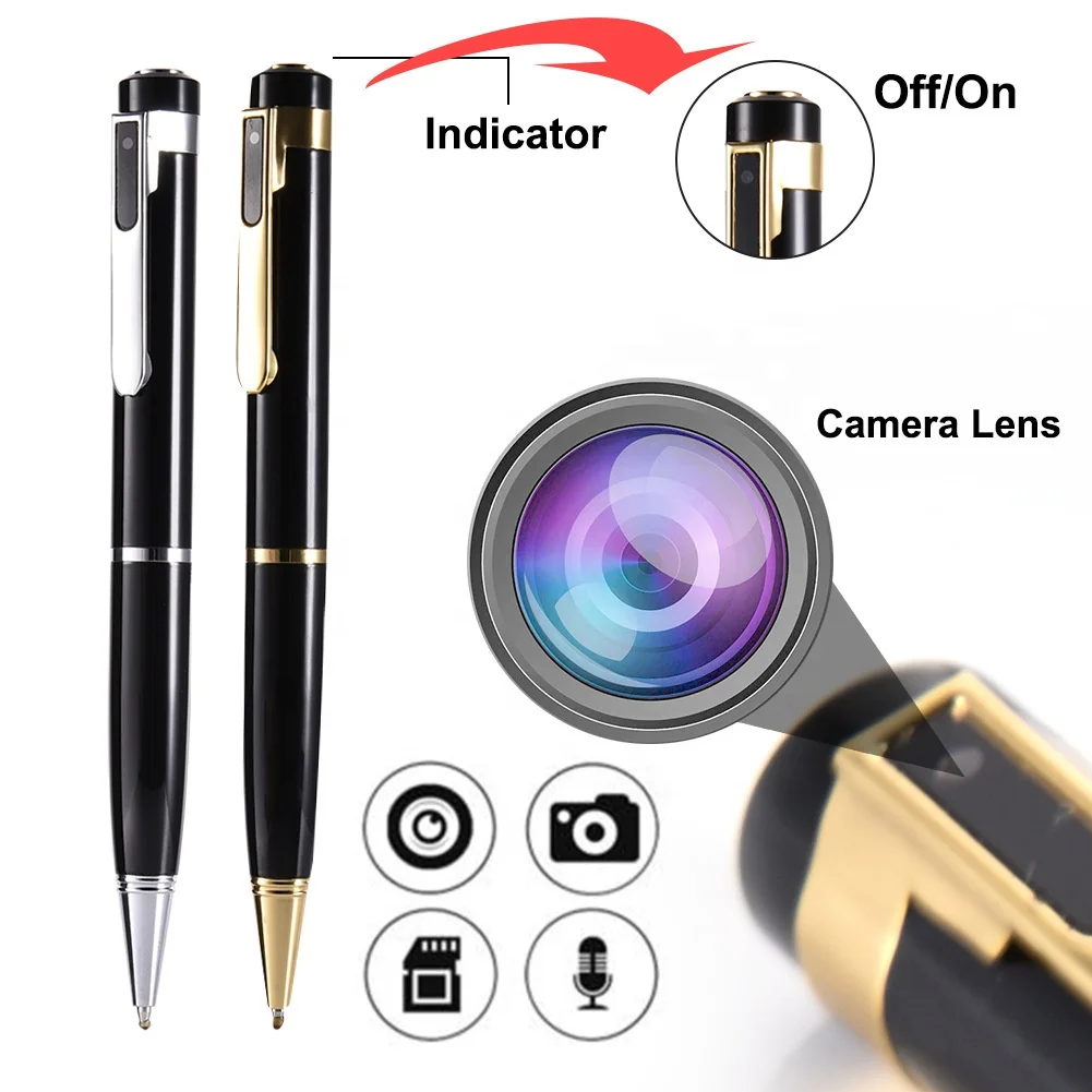 QZT Wireless Pen Camera Mini Small Secret Hidden Spy Video Camera Pen