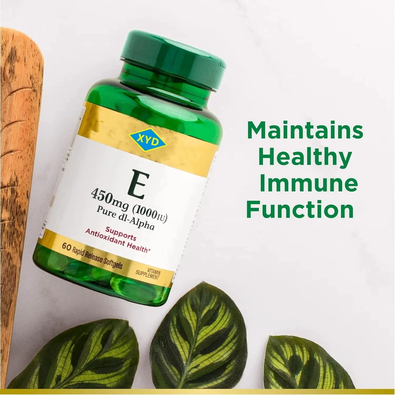 Factory Price VITAMIN E Softgel Capsule Dietary Supplement Vitamin E Soft Capsules for Adults