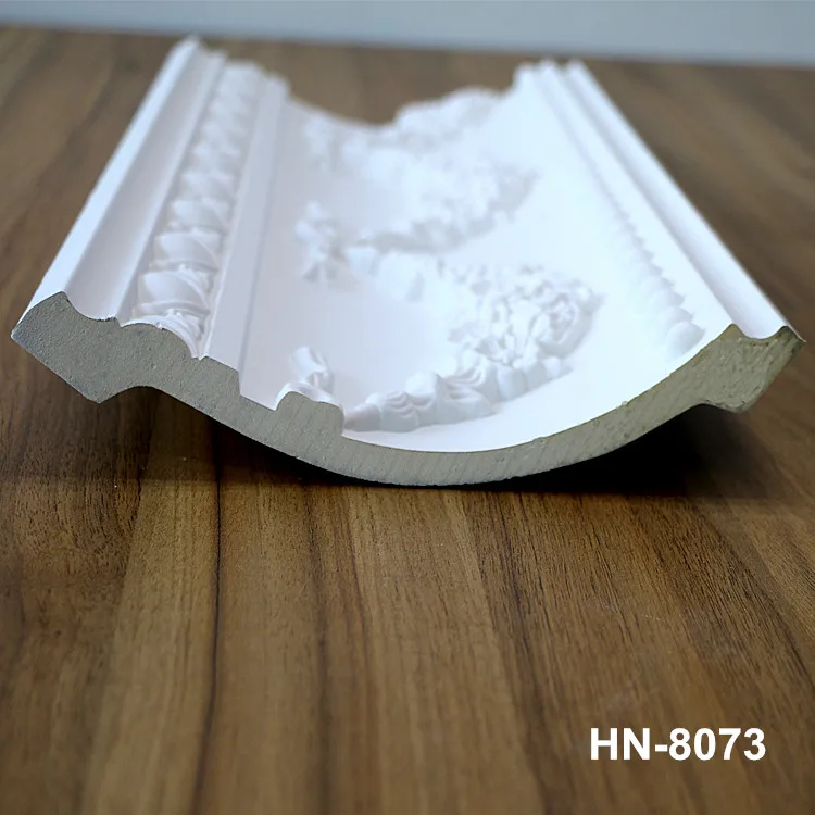 Wholesale Light Weight Rigid Cornice PU Big Cornice Moulding for Ceiling Decor