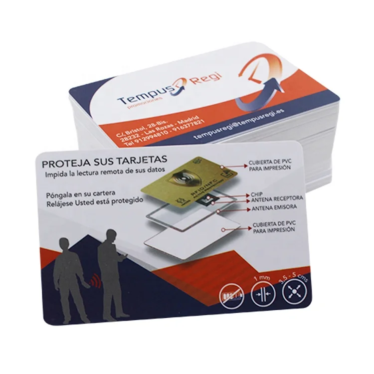  Hotsale Anti-hacking Protect credit Card Safety Security Rfid