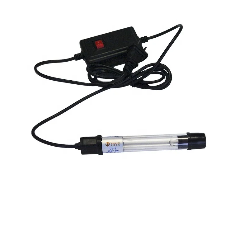 SNXIN Wholesale Price Submersible UVC Lamps For Aquarium Stainless Steel UV Lamps