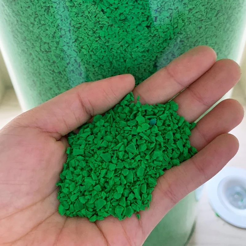 
Hot sale rubber epdm granule Non-smell Recycled EPDM granule for playground Non-toxic colored epdm granules 
