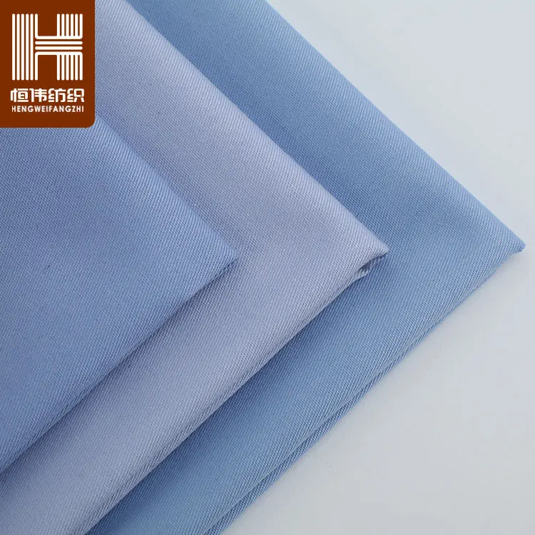 Дышащий 65% полиэстер 35% хлопок 110gsm Twill Ткань для