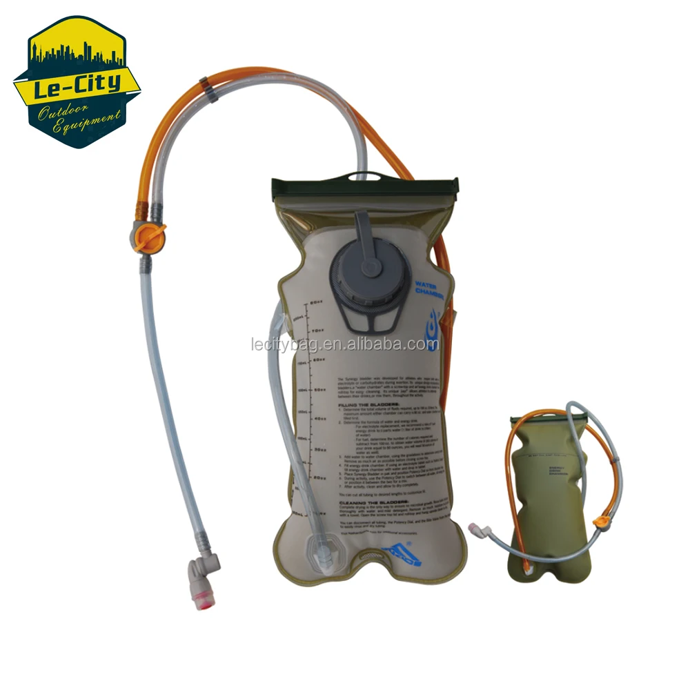 BPA бесплатная герметичная 3 литровая термополиуретановая двойная заполненная Военная Питьевая вода Гидратация мочевого пузыря