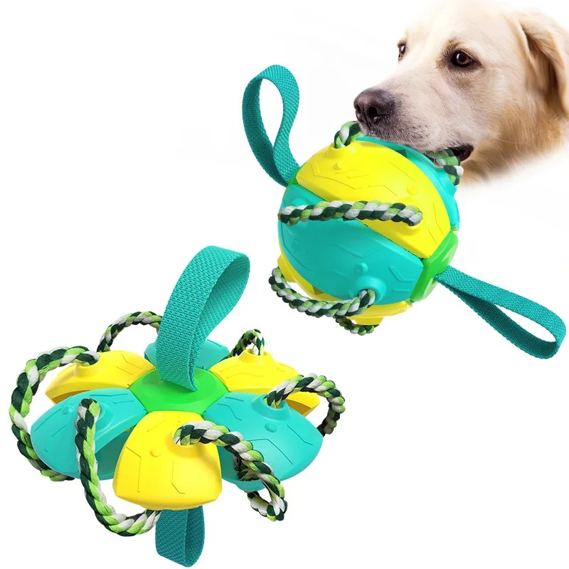 Pet Products Factory Wholesale Outdoor Dog Ball Interactive Football Training Dog Toy Lightweight Pet Interactive Movement Toys