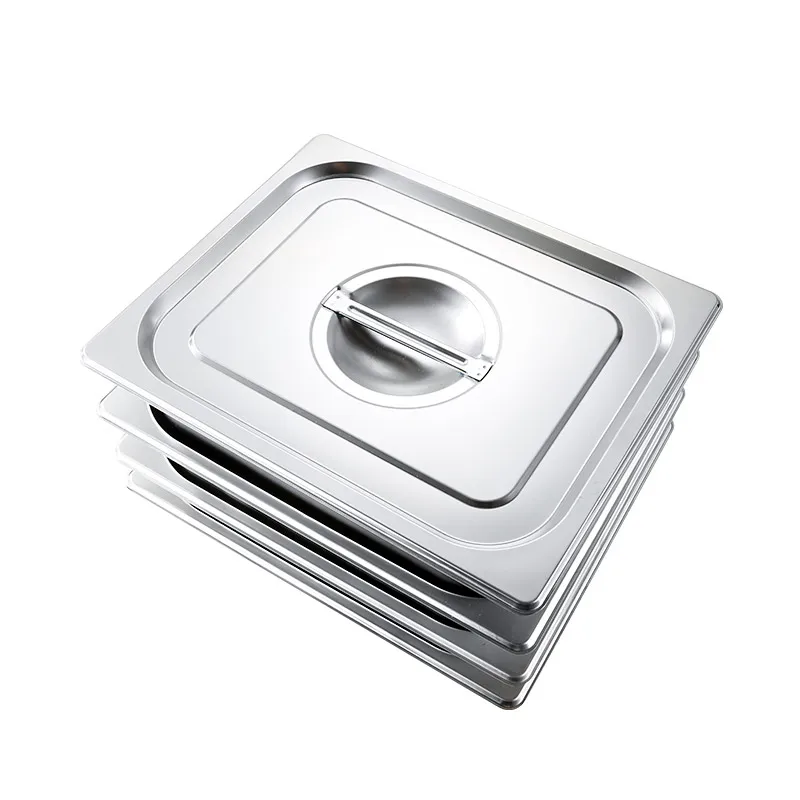 
Group consumption 1/3 size stainless steel 201 304 food soup container gastronorm GN pan for factory hotel buffet 