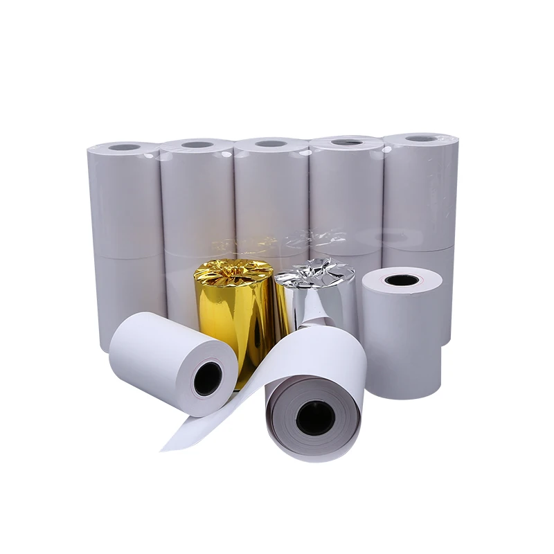 Thermal Paper Suppliers 55gsm 57mm 58mm 80mm 3 18 57 X 40 13Core BPA Free Roll