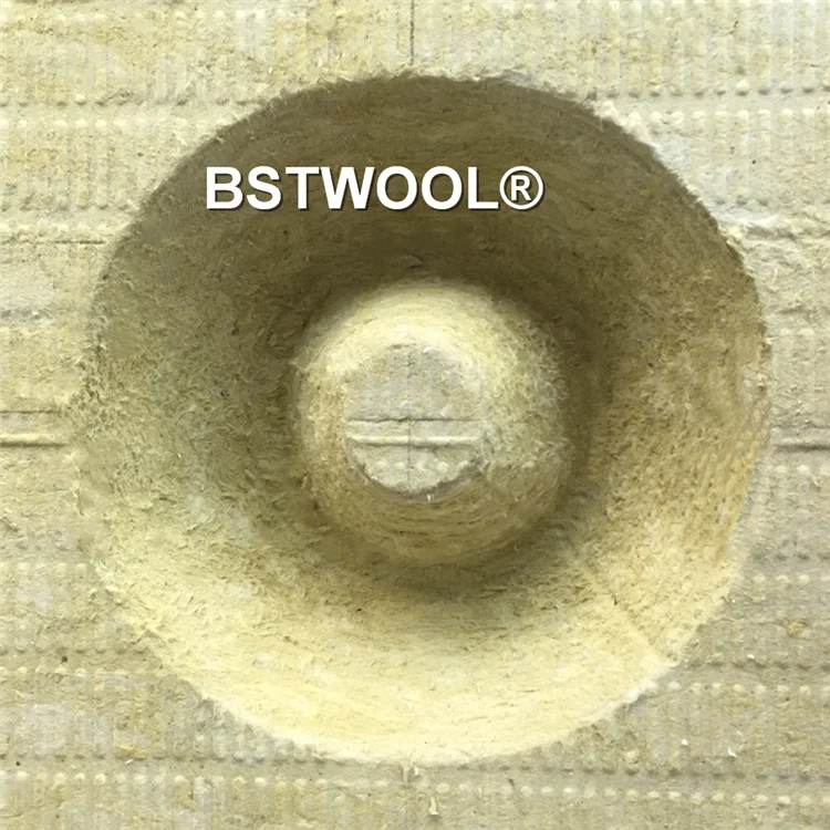 Class A60 dry hanging wall thermal insulation 120kg/m3 150mm fireproof soundproof mineral rock wool board for exterior wall