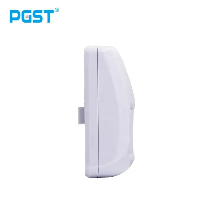 PGST Outdoor Room Motion Alarm Wireless Dual-tech Passive Infrared PIR Movement Detector Motion Sensor with Pet Immunity