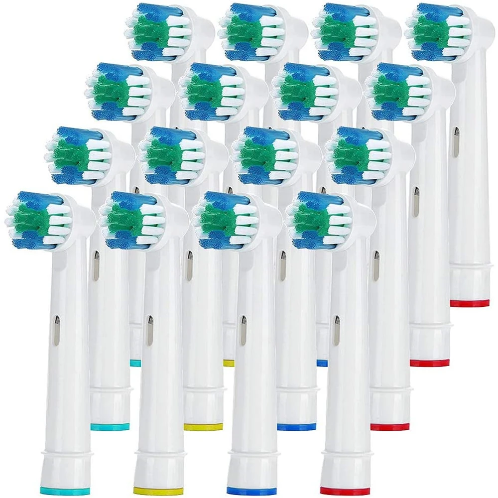 For Oral B 16 Pcs Clean Electric Toothbrush Heads Replacement
