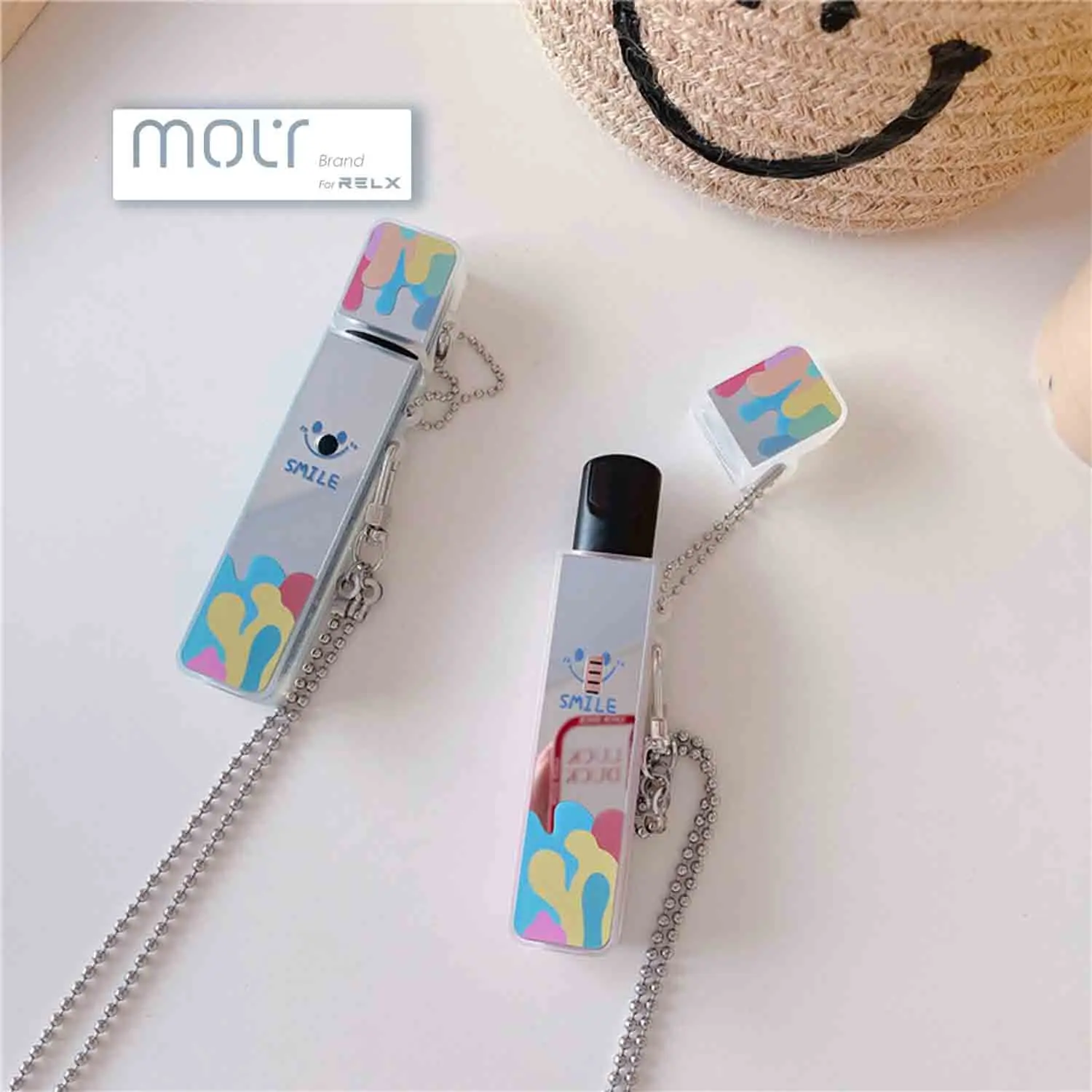 Molytech2022 Full Mirror Case 15 Relx Case Relx Infinity Case Essential Phantom Classic Vape Pen Cover Vape Cover For Relx