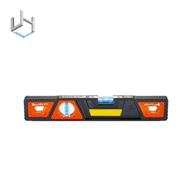 12 inch Milled Working Surface Aluminum Alloy Solid Core Die Casting Spirit Level with Outside Strong Magnet