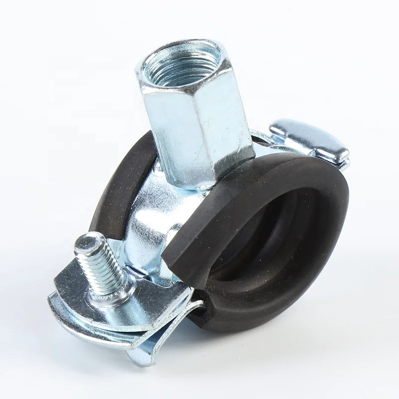 Cobon Heavy Duty Pipe Clamp Wall Mount Pipe Clamp Types M8 and M 10 Pipe Supporting