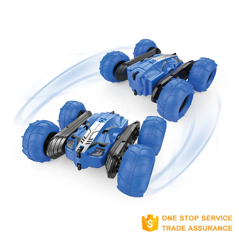 
Stunt double side rolling bumper off road car remote control high speed toy trucks rc monster truck 