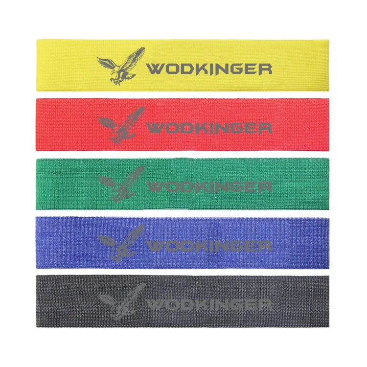 CUSTOM PREMIUM BOOTY CIRCULAR WORKOUT FABRIC FITNESS GYM RESISTANCE BANDS SET