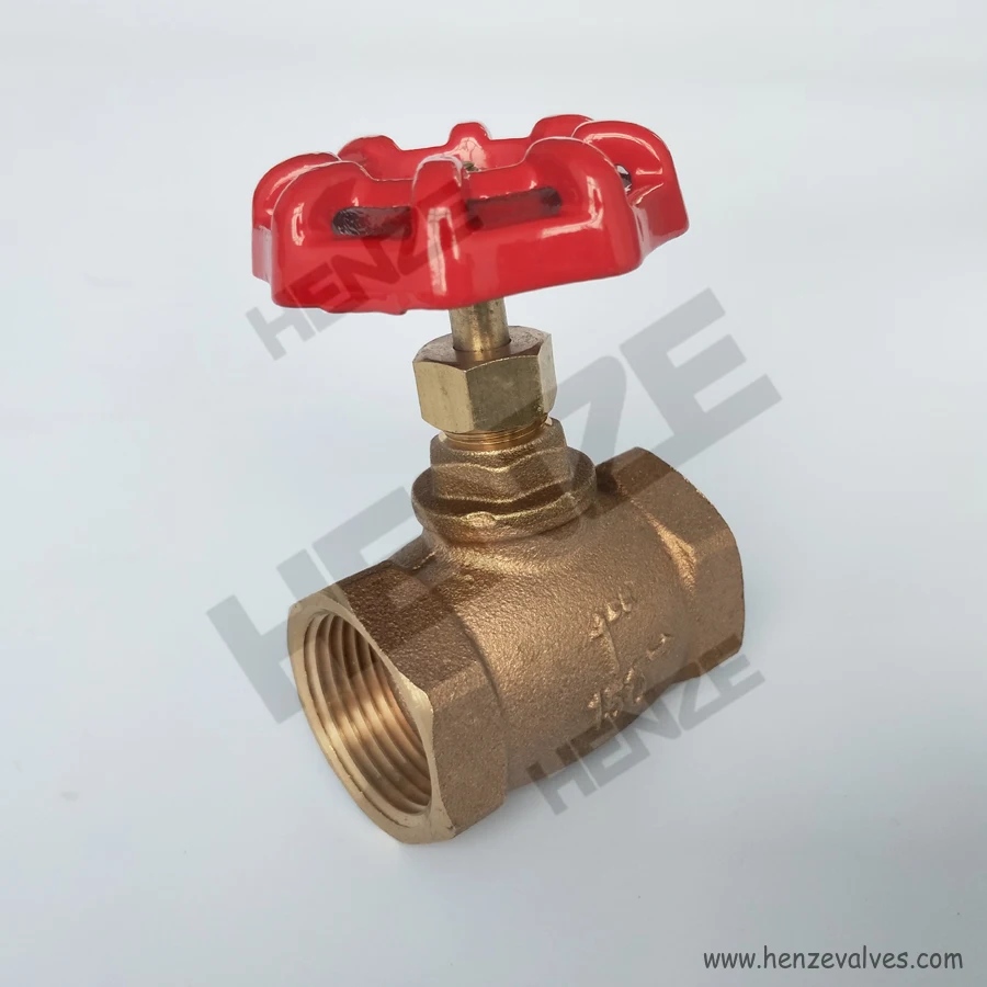Bronze Threaded Globe Valve NPT Or BSP