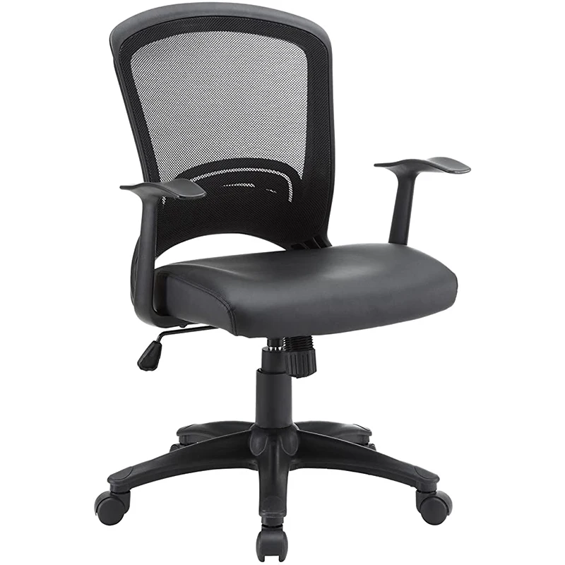 factory sale task office product mid back for office white mesh chair