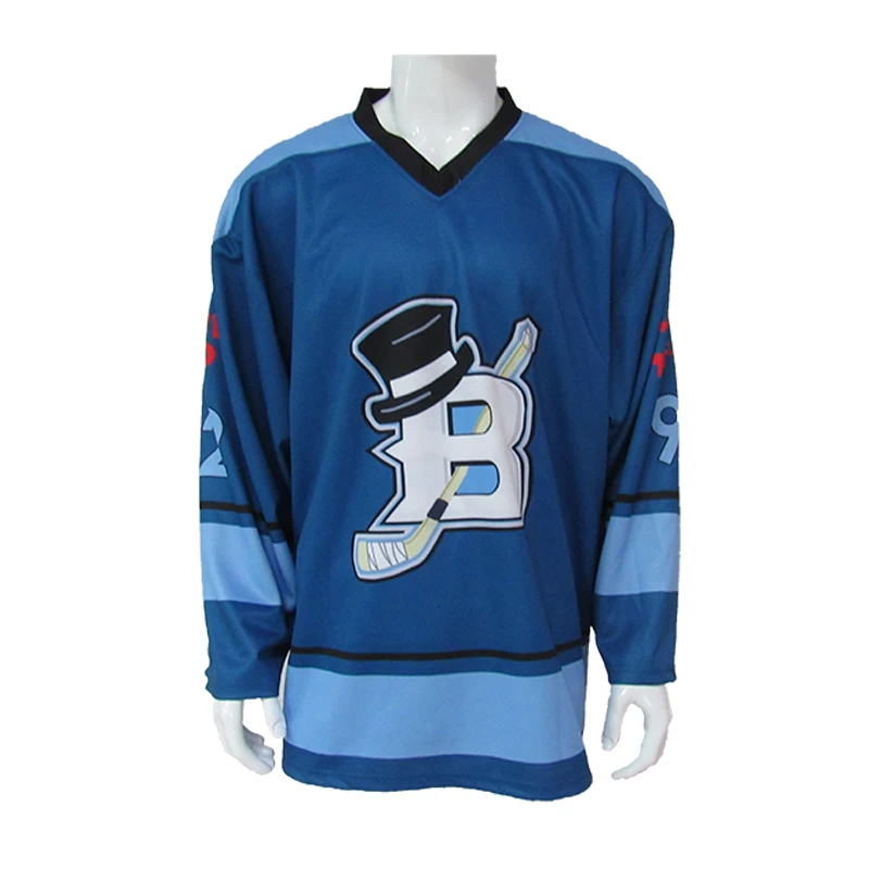 2020 New Design Customise Sublimation OEM Service Team Wear Training Jersey in Ice Hockey & Field Hockey