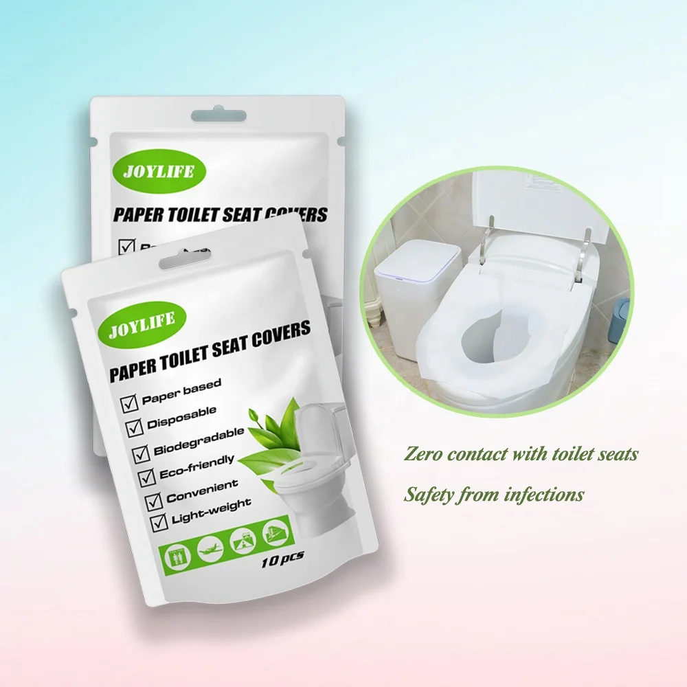 Wholesale Export Travel Pack Disposable Portable Flushable Toilet Seat Covers Paper To Japan