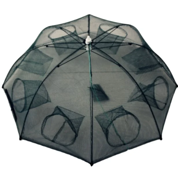 Portable Fishing Net Trap Cast Foldable For Eel Crab Lobster Minnow Shrimp Craw Fish