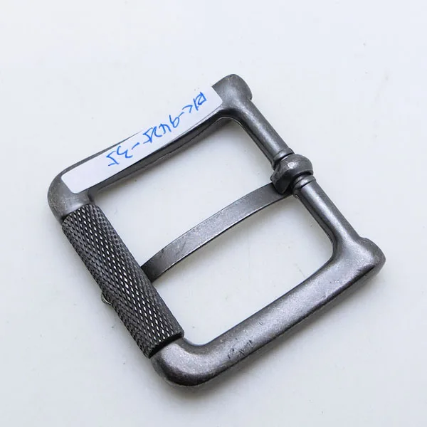 35mm Fashion Unique Design Pin Rotating Parts Alloy Metal Turning Men Custom Wholesale Blanks Roller Single Pin  Belt Buckle