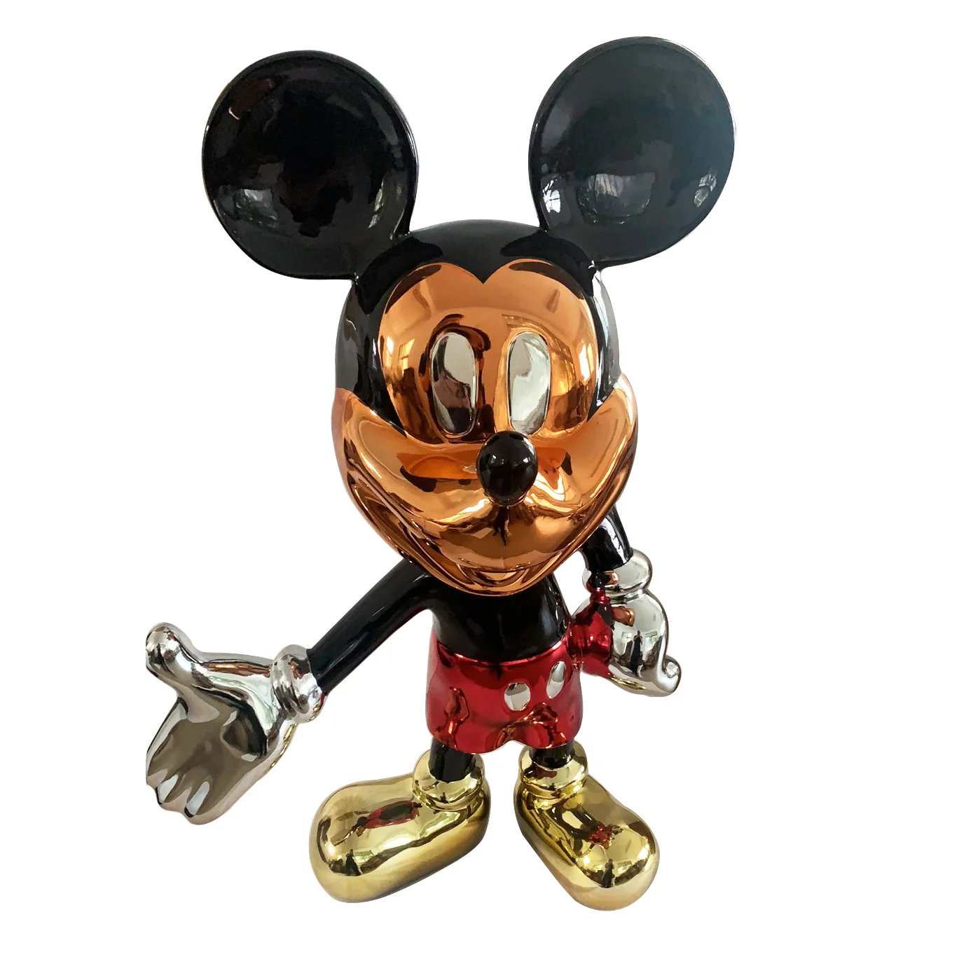 Popular cartoon mice outdoor statue theme amusement park playground prop display anime sculpture
