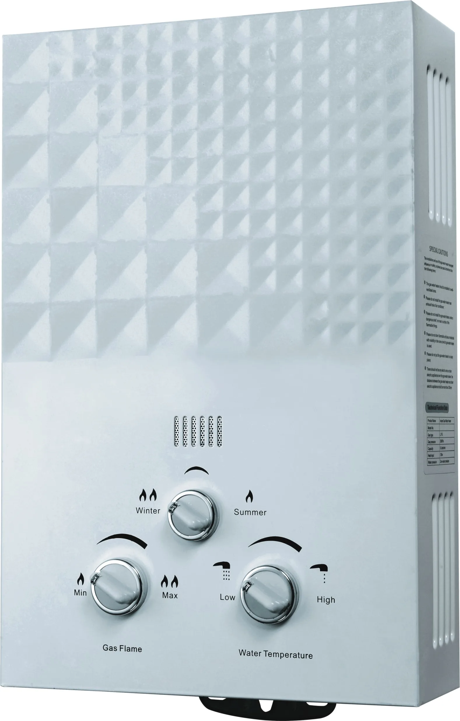 2022 Hot Sale Good Quality 6L /7L/8L/9L/10L SS Housing Wall Mounted Gas Water Heater