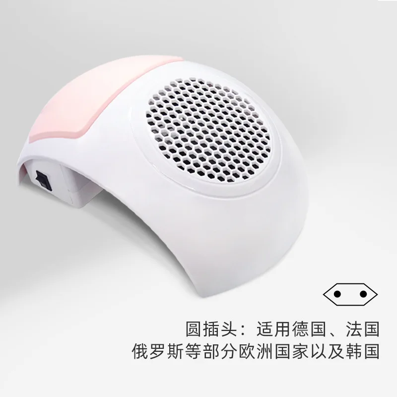 80W Rechargeable Nail Dust Collector Vacuum Manicure and Pedicure Supplies Nail Dust Collector Professional DIY Beauty Nail Tool