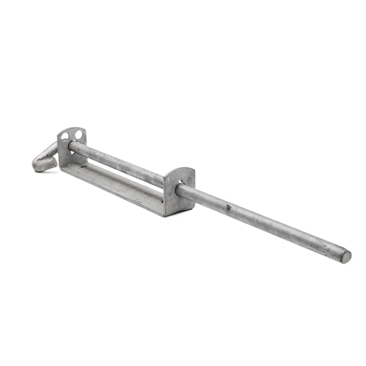 Steel fence iron gate lock pin latch