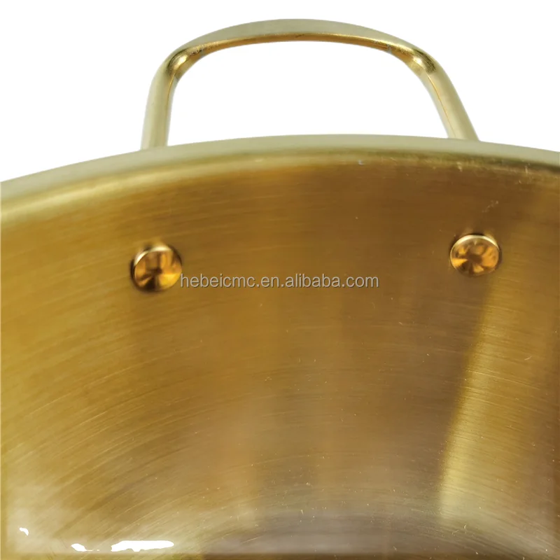 Wholesale Home And Outdoor Stainless Steel Small Stockpots Korean Noodle Ramen Pot With Lid