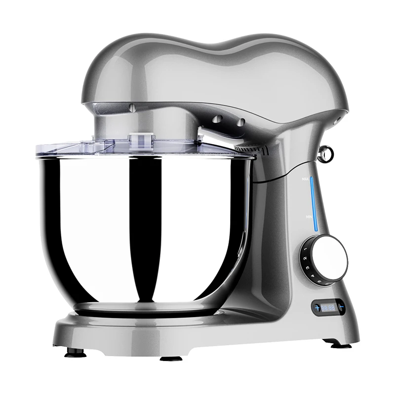 China famous supplier household 6.5L 7L 8L SUS304 bowl batedeira 10+0 with LED display planetaria electric food mixer