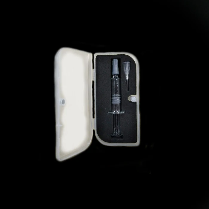 
Customizable vape cigarette cases syringe packaging clear USB plastic box 
