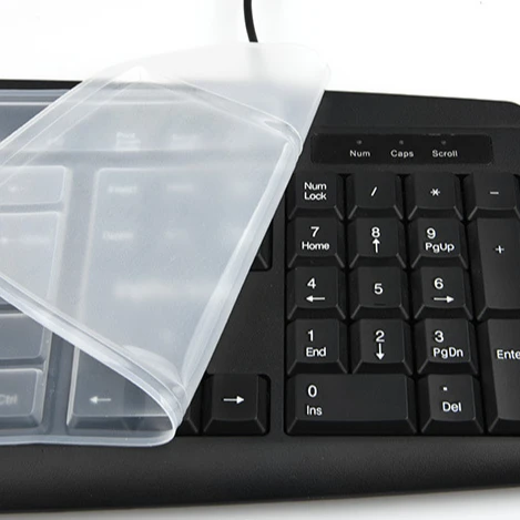 Universal Dustproof Computer Keyboard Protective Film Desktop Keyboard Film 34g