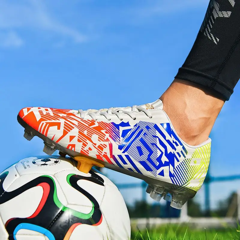 
Профессиональные уличные футбольные ботинки на заказ, школьные футбольные бутсы, тренировочные спортивные кроссовки, оптовая продажа футбольной обуви 