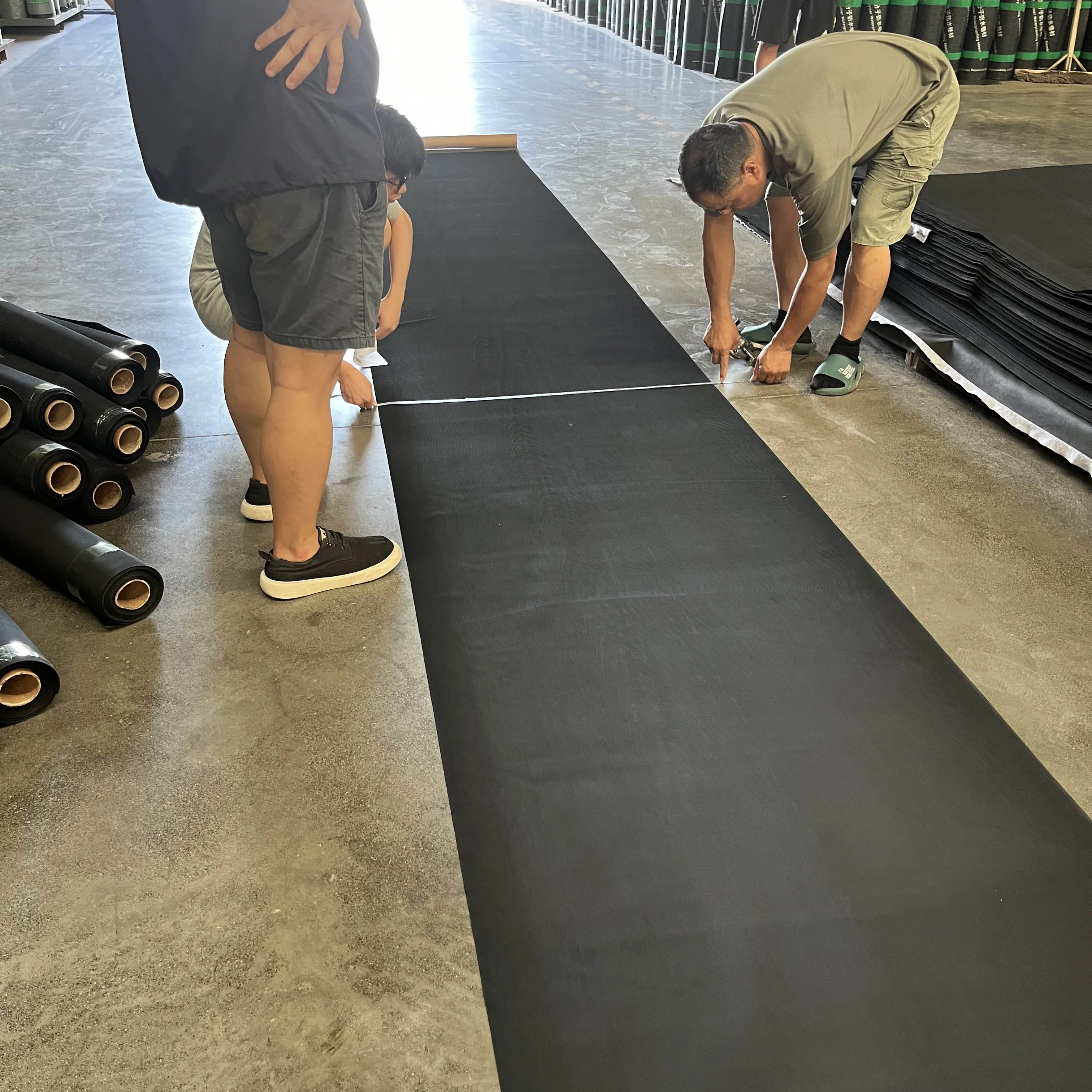 EPDM Waterproof Membrane 1.2mm 1.5mm Thickness