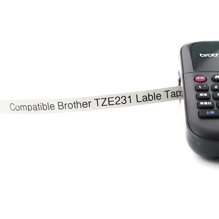 Черная на синей ленте для печати/лента этикеток 24 мм Tze -551 tz 551 tze551 совместимая с принтером Brother