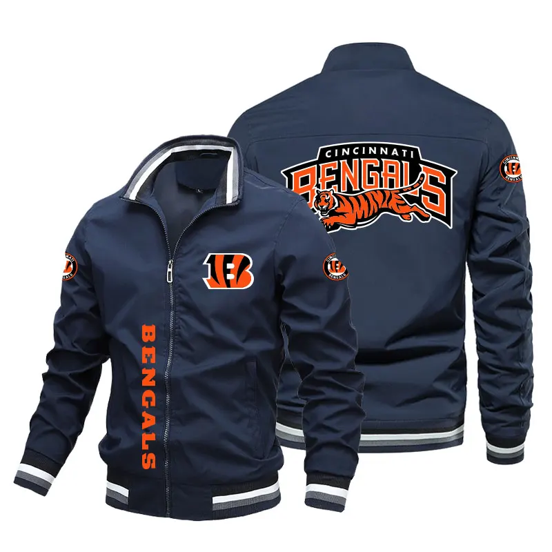 Letterman Trademark Bengals High Quality Premium Plus Size For Men Jacket Cool Sport Varsity Jacket Women