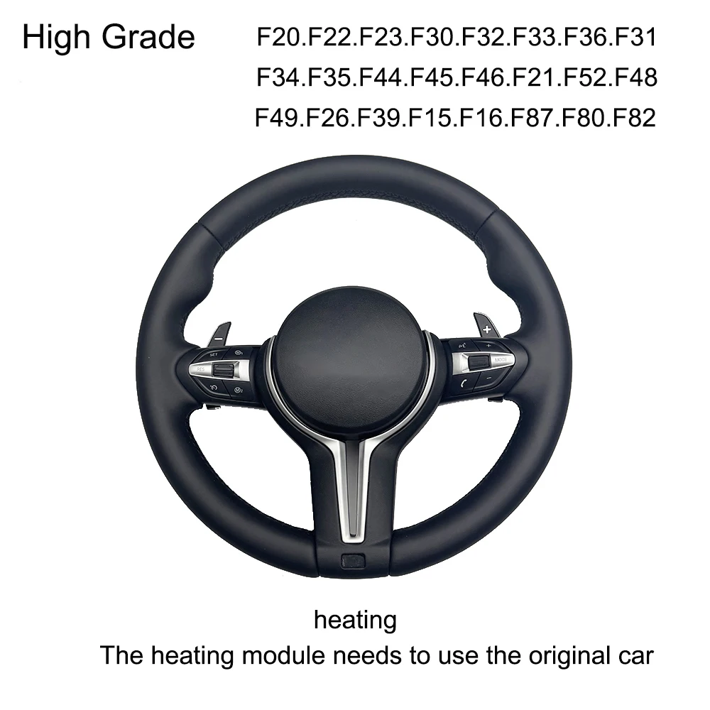 Рулевое колесо серии Hot M с подогревом для BMW F10 F11 F21 F30 F31 F34 F32 F36 F22 F23 F46 M3 M5 M6 рулевое