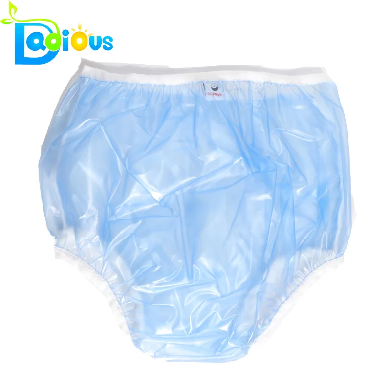 RTS Product Reusable ABDL plastic panties Adult Diaper PVC Panties