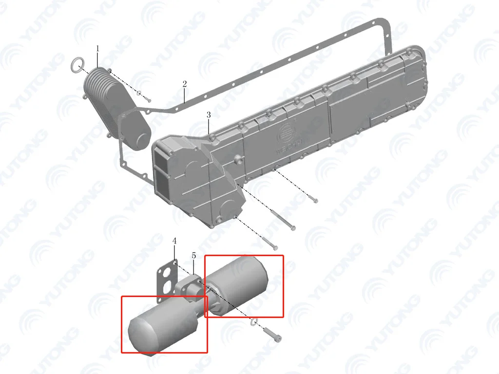 zk6129h yutong bus parts 1000-00524 oil filter 1101-01017 diesel filter 1104-00400 fuel filter
